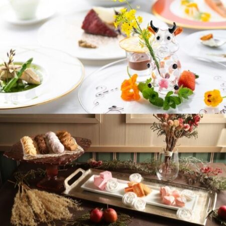 フレンチの森コース料理