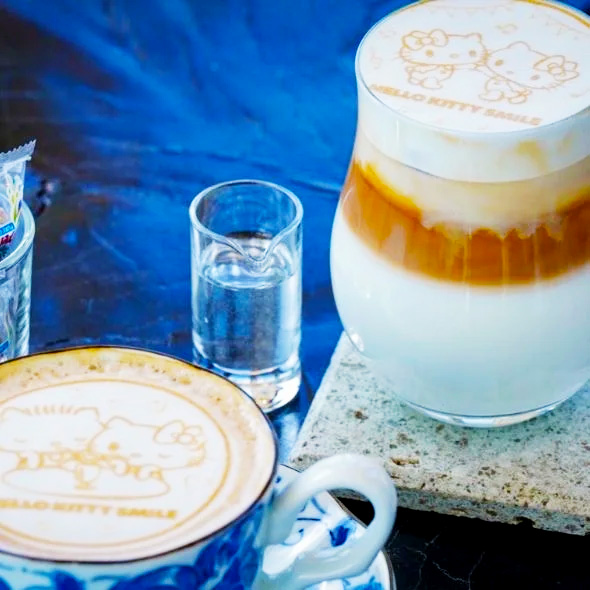 限定ラテアート