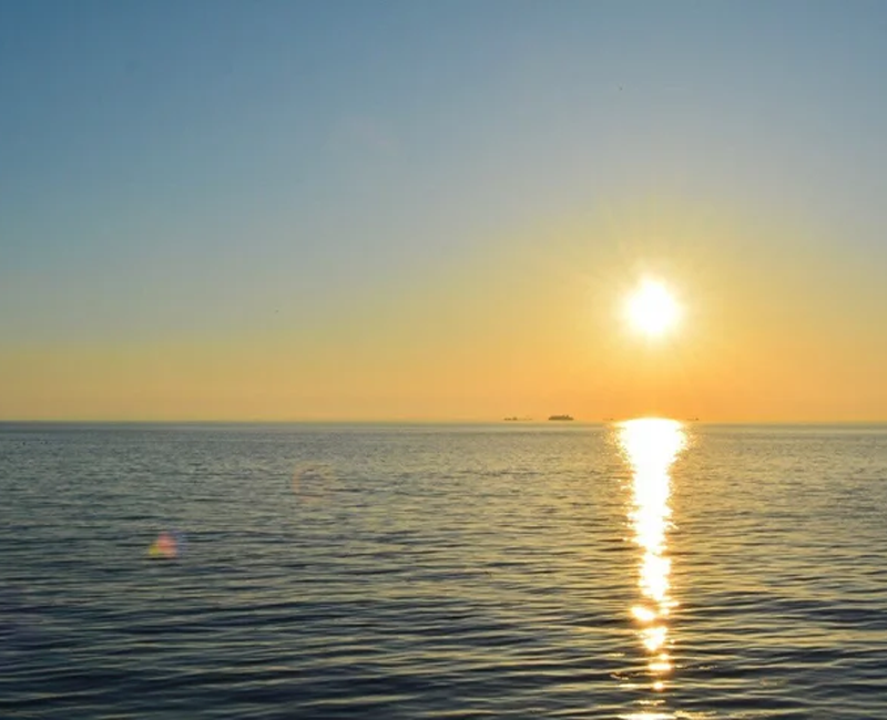 西海岸夕陽